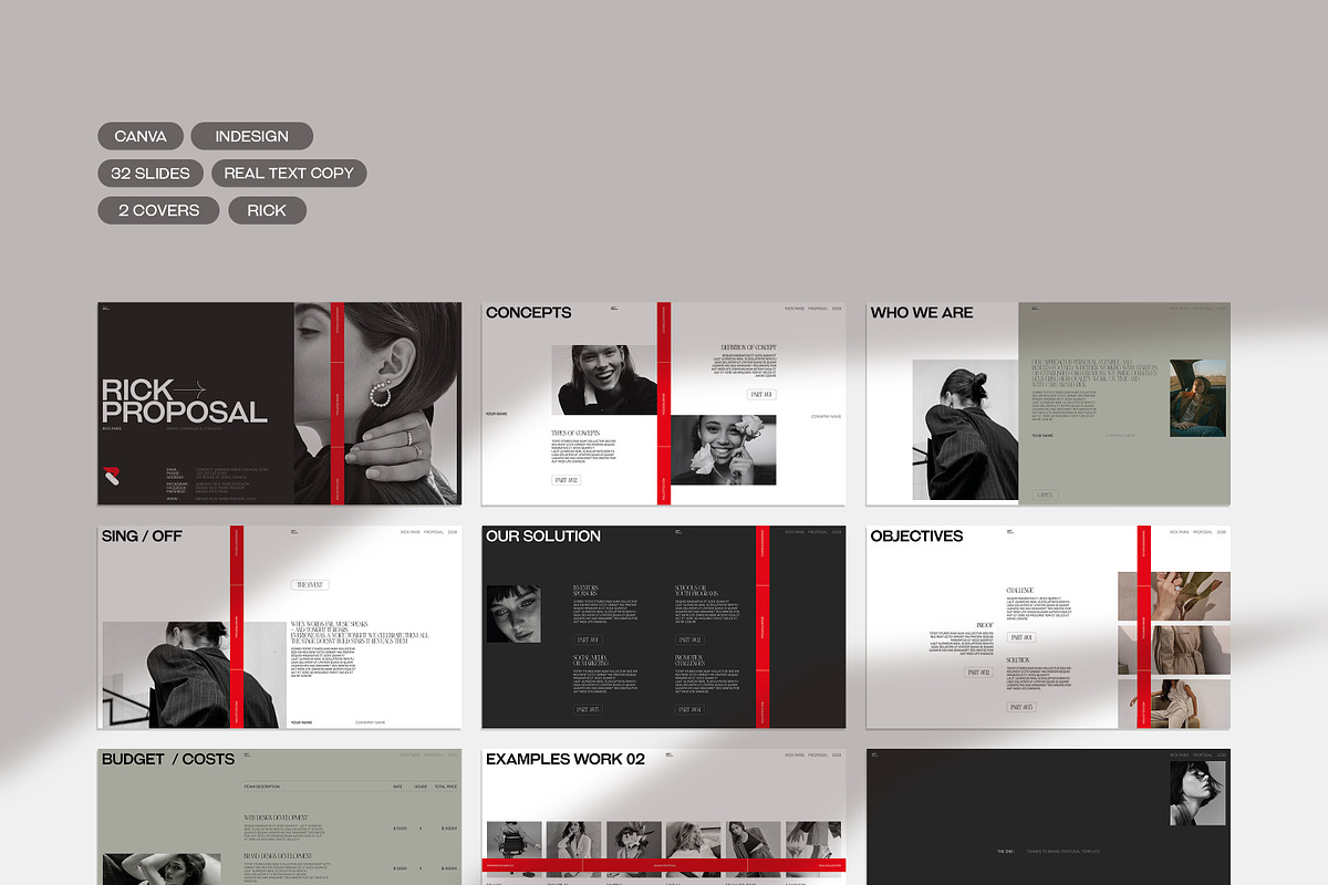RICK | Brand Proposal preview 4