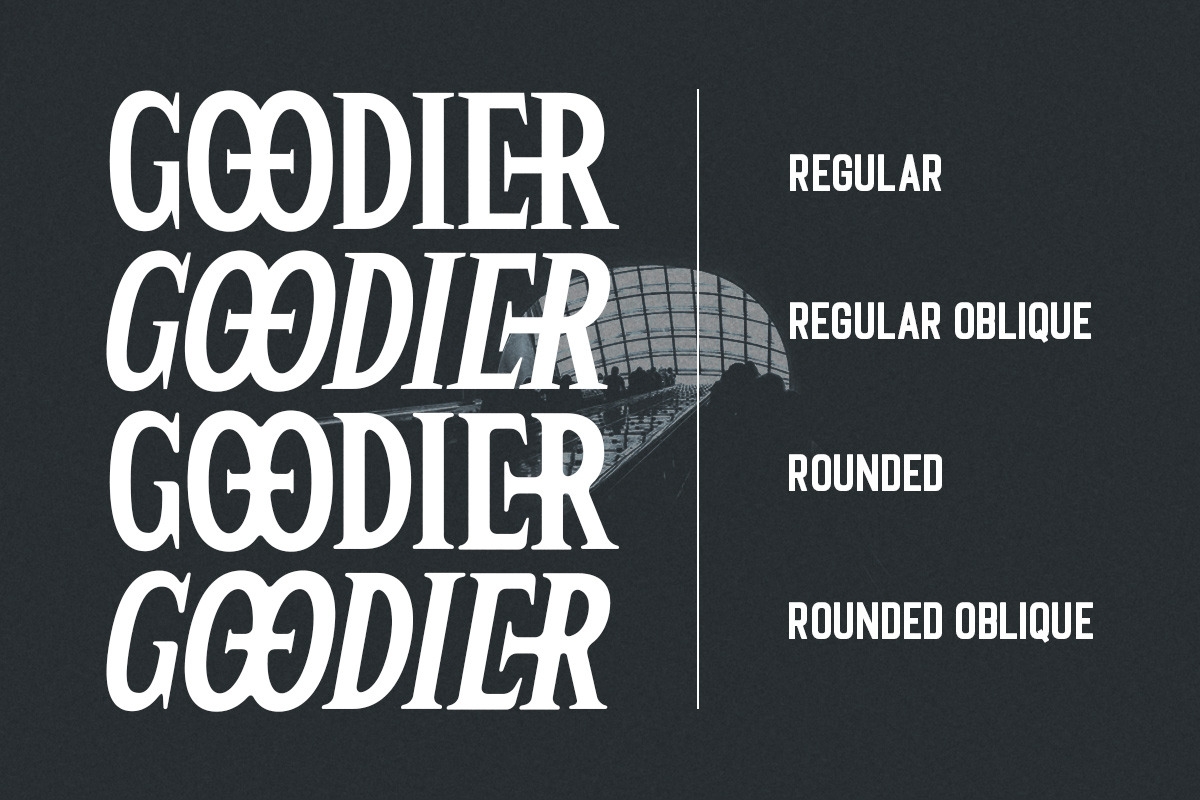 Goodier - Display Typeface, a Serif Font by Letterhend Studio (Photo 5 of 10)