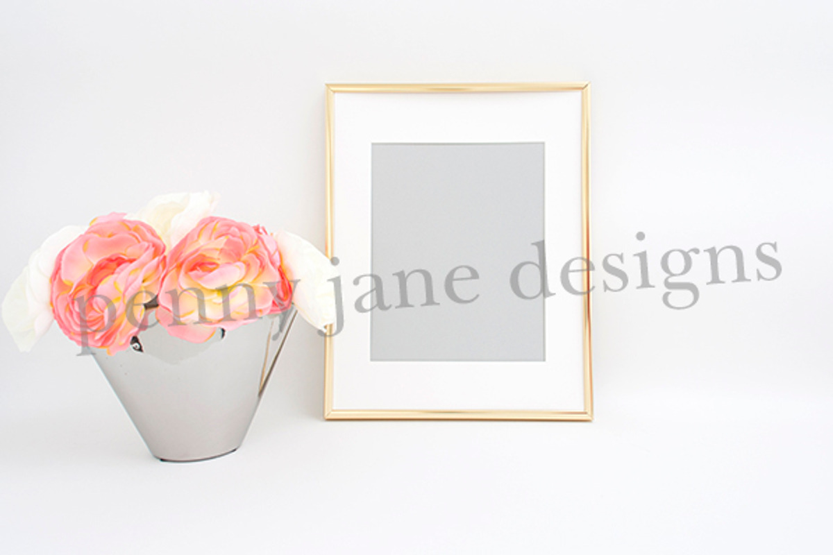Gold Frame Styled Stock Photo #F107, a Print Template by Stock Photo Studio