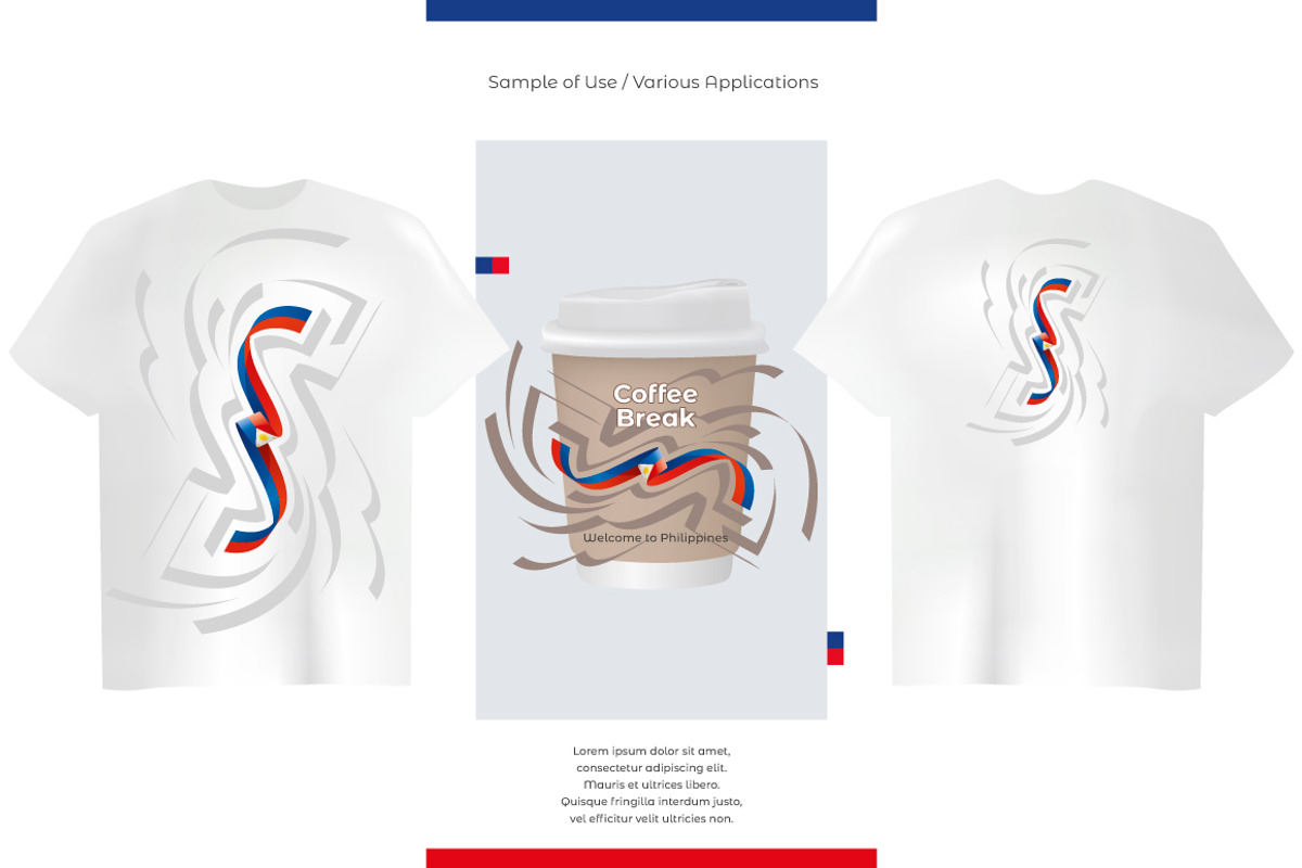 Philippines flag ribbon vector, a Templates & Theme by Simbos (Photo 6 of 9)