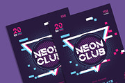 Neon Club flyer, a Flyer Template by AdamHasan (Thumbnail 3 of 3)