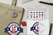 Patriotic 4th July 2026 Badge Bundle, an Object Graphic by NH graphic (Thumbnail 5 of 8)
