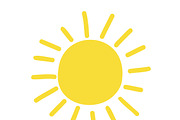 Summer Seaside Vacation Doodle Set, a Seasonal Illustration by GeorgeKhelashvili (Thumbnail 10 of 10)