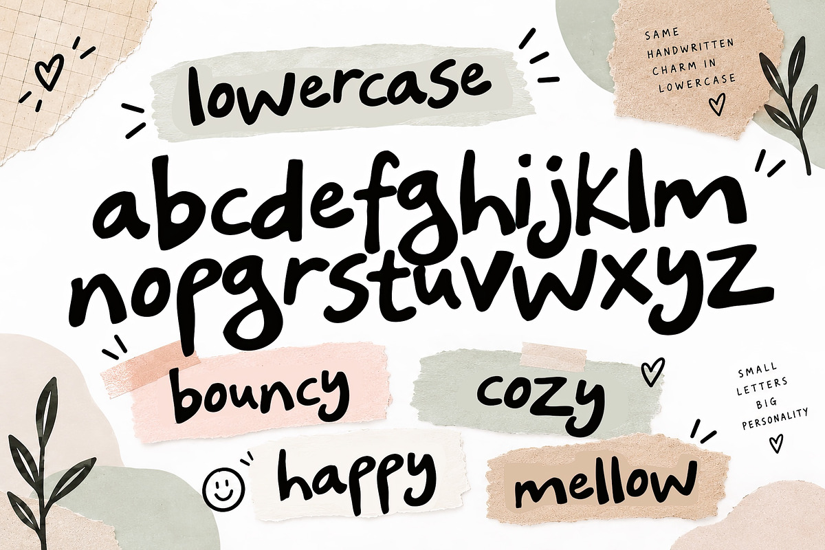 WIGGLUMP - Playful Display Font, a Handwritten Font by Ckybe's Corner (Photo 3 of 9)