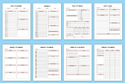 2025 Daily Weekly Monthly Planner, a Stationery Template by Designmela01 (Thumbnail 2 of 5)