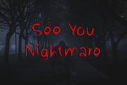 See You Nightmare, a Symbol Font by Mightyfire (Thumbnail 1 of 4)
