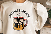 Caffeine & Chaos, Retro Coffee, an Object Graphic by GlitterCraft (Thumbnail 45 of 101)