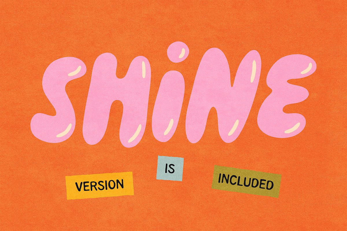SUGAR POP | BUBBLE CUTE FONT, a Handwritten Font by Maria Feliz Fonts (Photo 9 of 10)