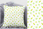 Lime cream summer seamless patterns, a Pattern Graphic by Dreamline Desings (Thumbnail 6 of 9)