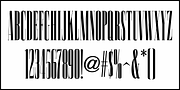 Compressed Wood JNL, a Serif Font by Jeff Levine Fonts (Thumbnail 3 of 5)