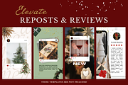 Scandinavian Christmas Sticker Pack, a Social Media Template by Social Media Designer (Thumbnail 5 of 5)