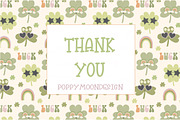 Groovy Shamrocks set, a Seasonal Illustration by Poppymoondesign (Thumbnail 10 of 10)
