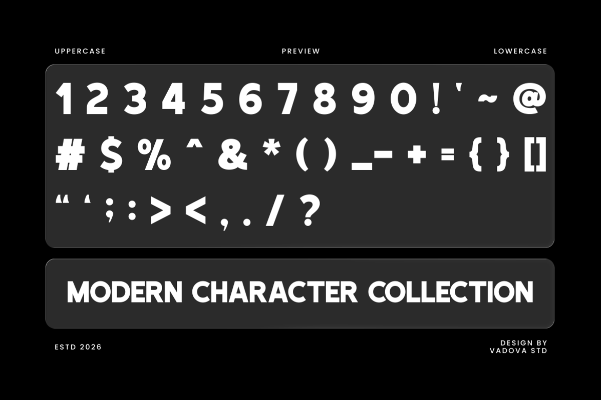 Bodro Modern Sans Serif Display Font, a Sans Serif Font by Vadovastd (Photo 3 of 9)