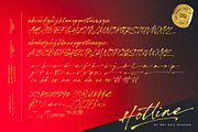 Hotline Script Font, a Script Font by Sam Parrett (Thumbnail 7 of 7)