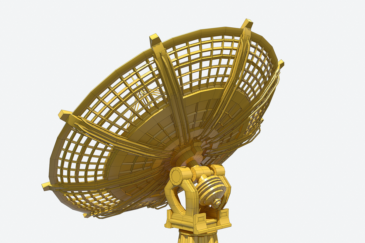 Huge Satellite Dish, an Object 3D Model by Daniel Mikulik (Photo 11 of 20)
