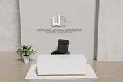 High-Quality Office Wall Mockup, a Device Mockup by swsi-studio (Thumbnail 3 of 5)