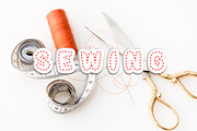 Stitched Letters SVG Font, a Font by vladocar (Thumbnail 2 of 6)