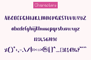 Truly Love Chunky Handwritten Font, a Sans Serif Font by Dancing with Ink (Thumbnail 19 of 19)