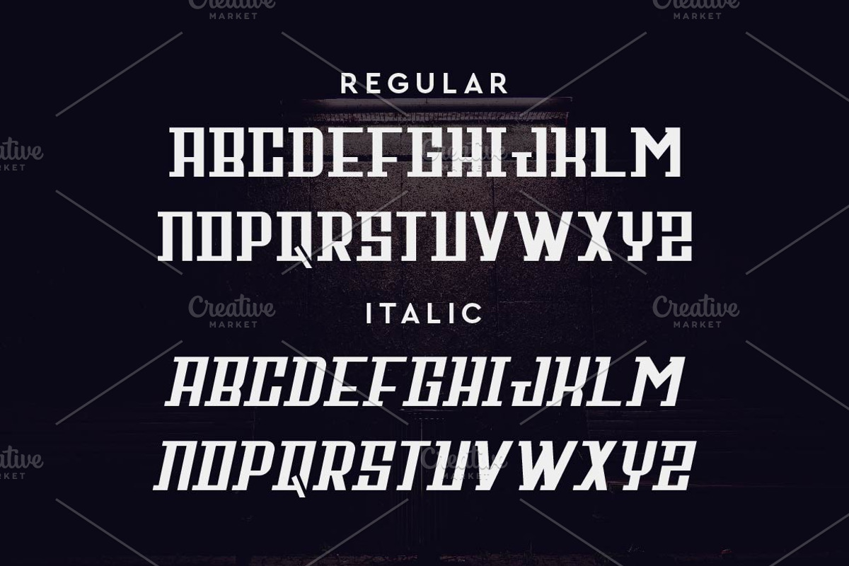 Spruce Geometric Font, a Sans Serif Font by Artiveko (Photo 3 of 4)