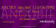 Angobie™, a Handwritten Font by MINDCANDY (Thumbnail 1 of 3)