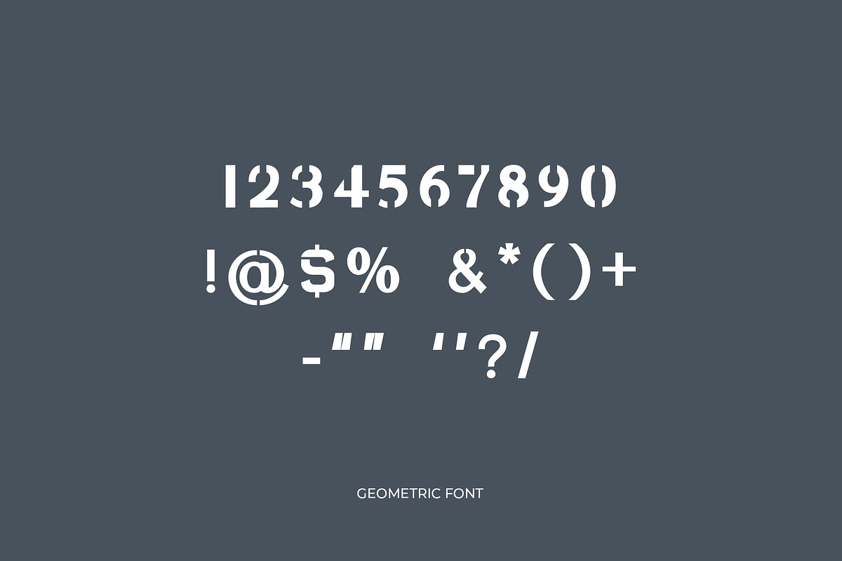 Pure Mechanic Futuristic Sans Serif, a Sans Serif Font by UICreative (Photo 7 of 12)