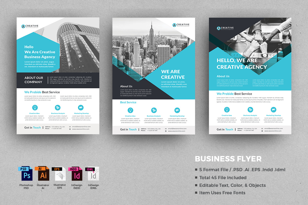 Business Flyer Bundle, a Flyer Template by design_pick (Photo 4 of 13)