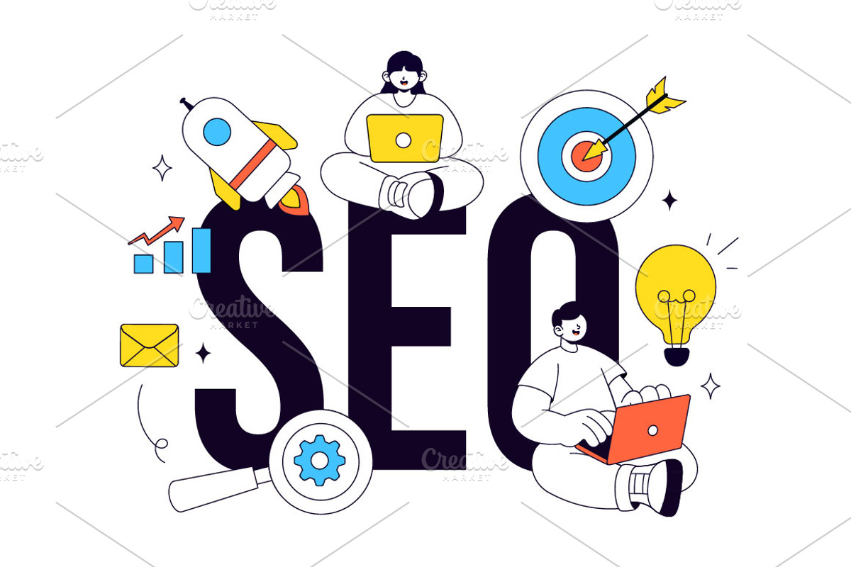 10 Search Engine Optimization, a Technology Illustration by denayunebgt (Photo 4 of 4)