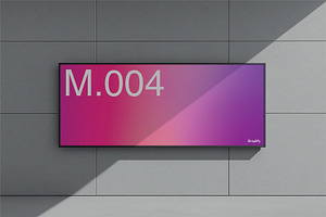 Modern Sunlit Billboard Mockup