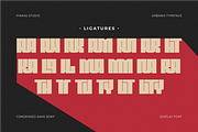 Urbanis - Heavy Sans Display Font, a Sans Serif Font by Pian45 Studio (Thumbnail 7 of 8)
