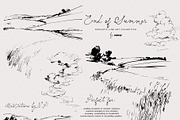 End of Summer: Line Art Collection, a Decorative Illustration by Purple (Thumbnail 6 of 12)