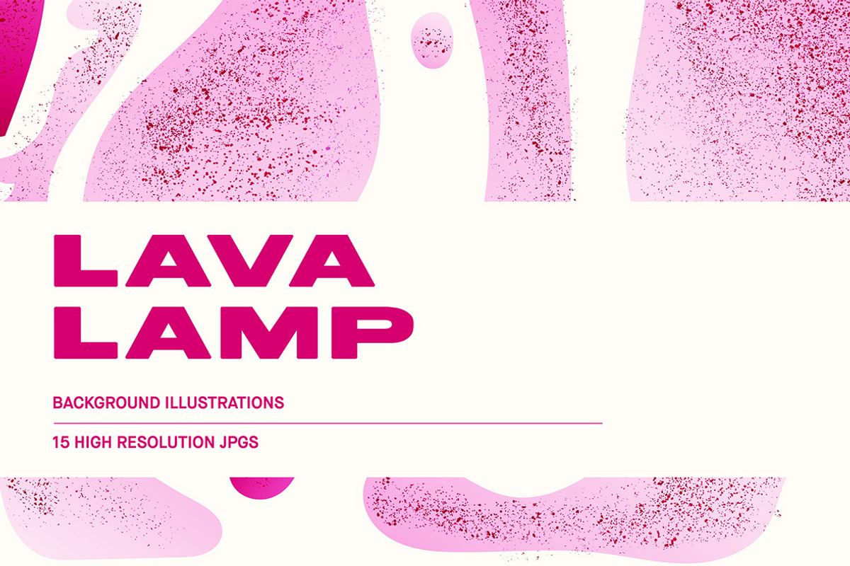 Lava Lamp - Background Illustrations, a Decorative Illustration by Huebert World (Photo 1 of 10)
