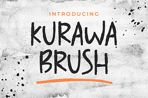 Kurawa Brush Handwritten Font