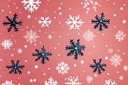 Christmas Snowflakes Seamless Paper, a Background Graphic by Agnesagraphic (ID 95) (Thumbnail 5 of 8)