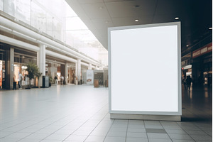 Shopping center advertising board, an Architecture Photo by Ylivdesign
