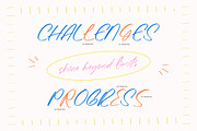 Feelosing Brave Note Handwritten, a Script Font by stylishtype.co (Thumbnail 7 of 15)