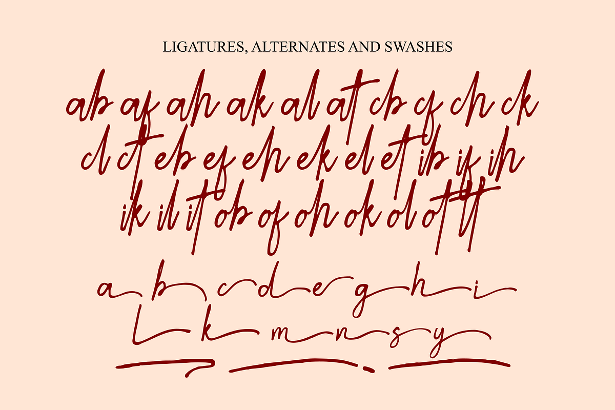 Molandra - Handwritten Font, a Handwritten Font by Majelis Art (Photo 7 of 7)