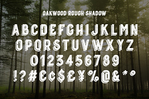 Oakwood - Rustic Font