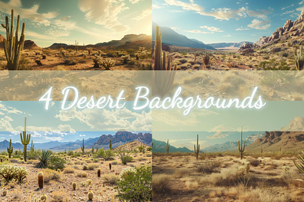 Scenic Desert Landscape Backgrounds, a Nature Photo by Mashimara