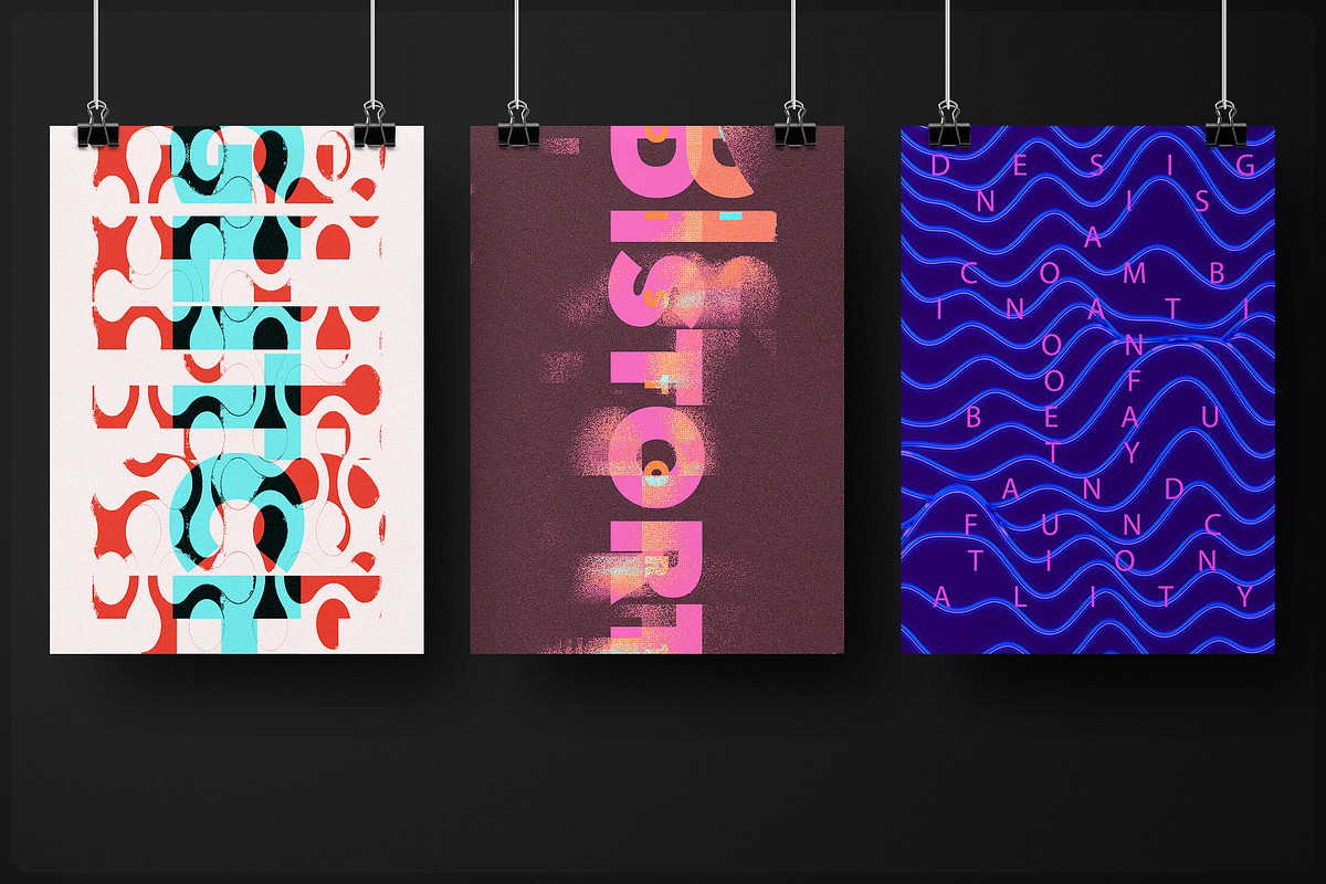 Distortion Text Effect, a Layer Style Add-On by Milka (Photo 2 of 6)