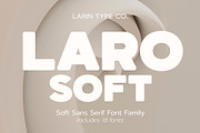 Laro Soft | Font Family, a Sans Serif Font by Larin Type Co. (Thumbnail 1 of 12)