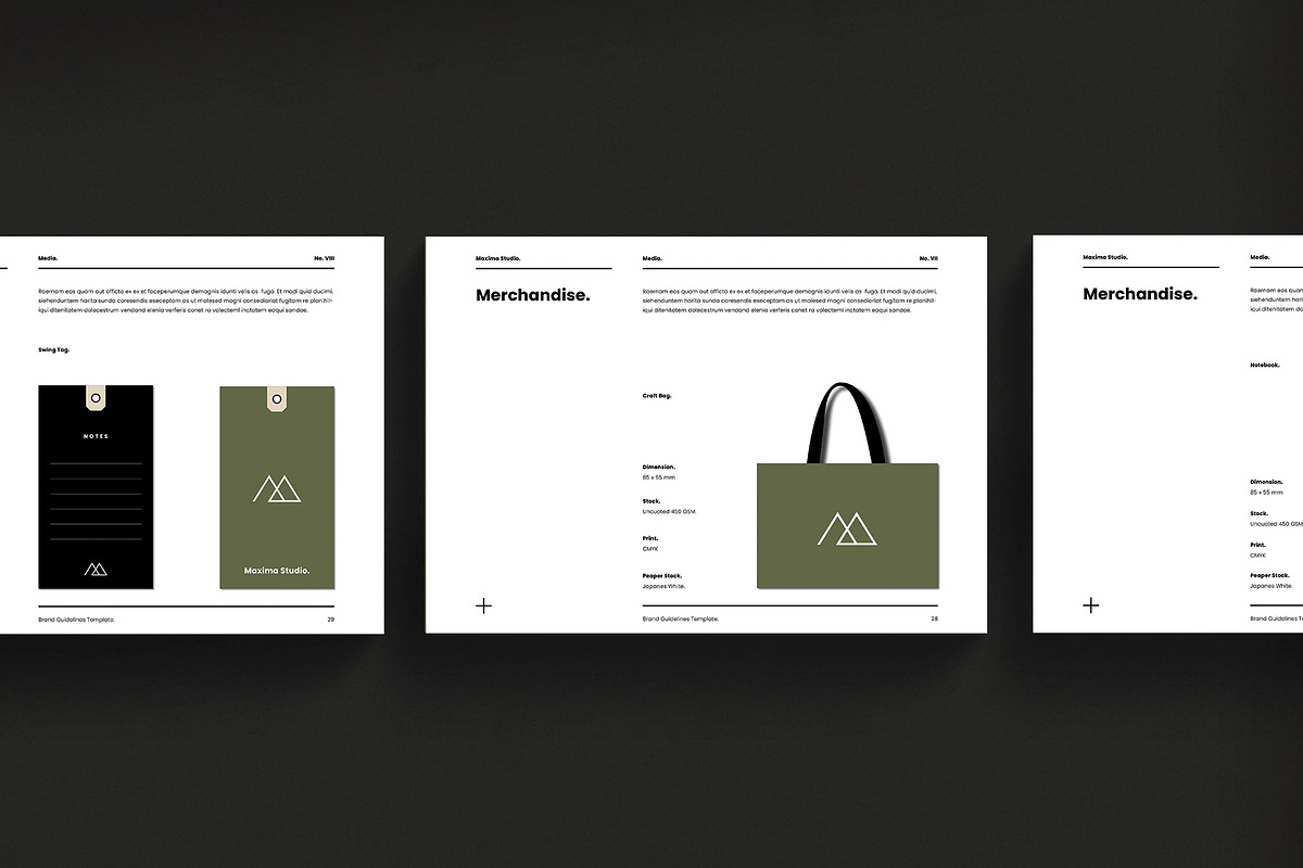 Brand Guidelines, a Brochure Template by Occy Design (Photo 7 of 10)