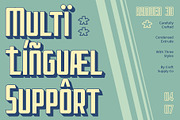 Ramoen 3D, a Sans Serif Font by Craft Supply Co. (Thumbnail 5 of 8)