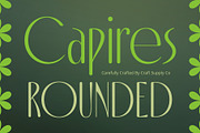 Capires Rounded, a Sans Serif Font by Craft Supply Co. (Thumbnail 1 of 8)