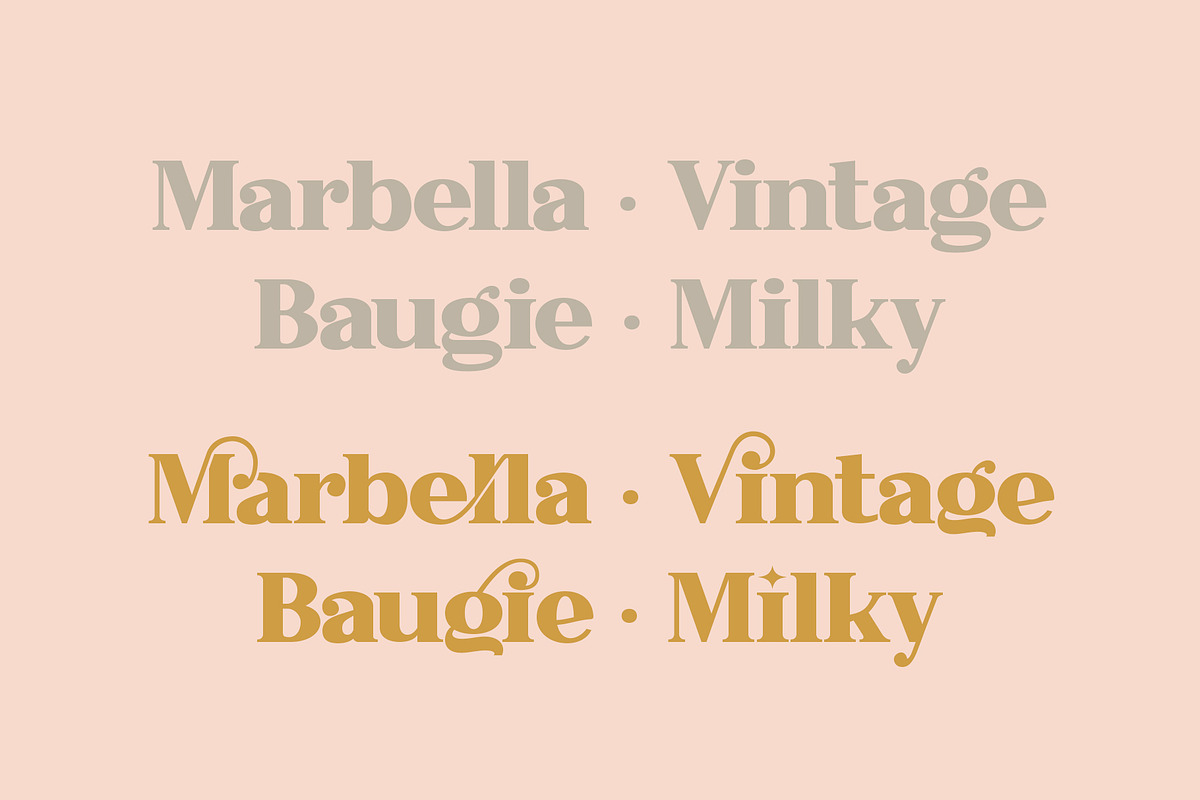 Marionte - Ligature Serif Font, a Serif Font by syabab studio (Photo 1 of 10)
