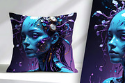Fantasy Techno Women, a Person Illustration by Sharon Schwalbe (Thumbnail 2 of 4)