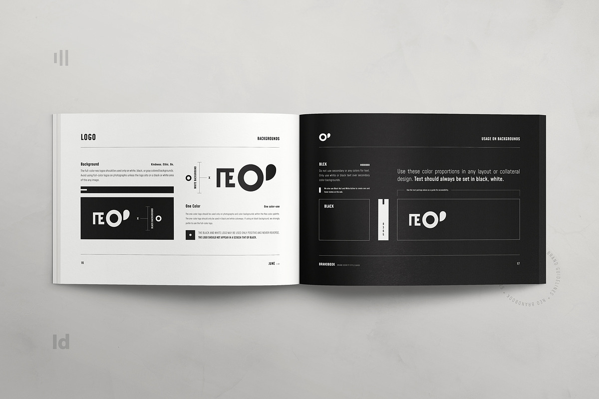 NEO | Brand Guidelines, a Brochure Template by Studio Bons (Photo 10 of 35)
