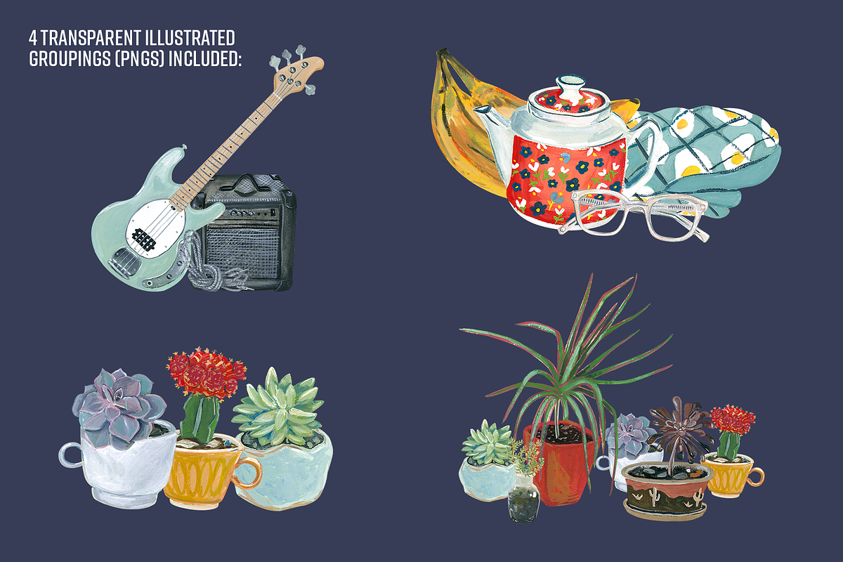 Illustration: Things Around My House, an Illustration by Katrina Junio (Photo 3 of 9)