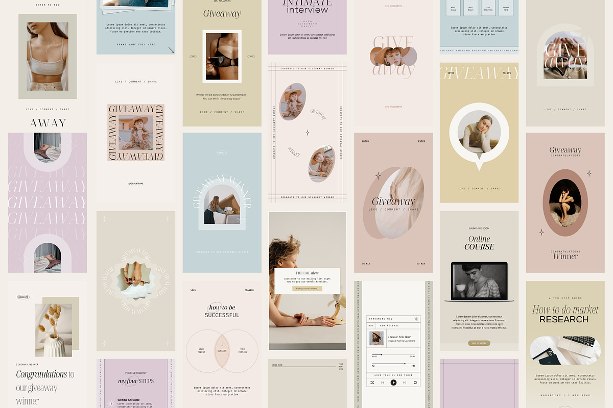 NAROK | 6 in 1 Course + Coach Bundle, a Social Media Template by Wildnun Studio (Photo 68 of 69)