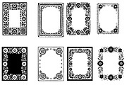 Papel Picado Inspired Doodle Frame, a Background Graphic by Pattern Whimsy (Thumbnail 3 of 3)