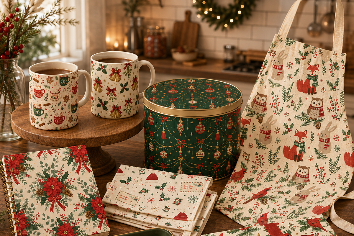 Christmas Seamless Patterns, a Decorative Illustration by HeavensStar (Photo 7 of 8)